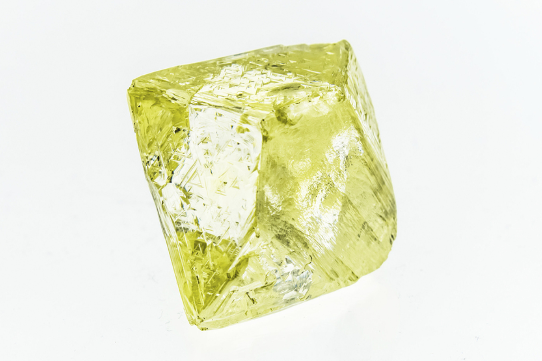 151.6-carat rough yellow diamond from the Gahcho Kué