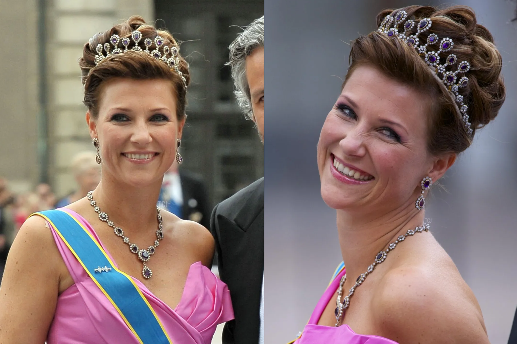 Princess Martha Louise of Norway attends the wedding of Crown Princess Victoria of Sweden and Daniel Westling on June 19, 2010 in Stockholm, Sweden