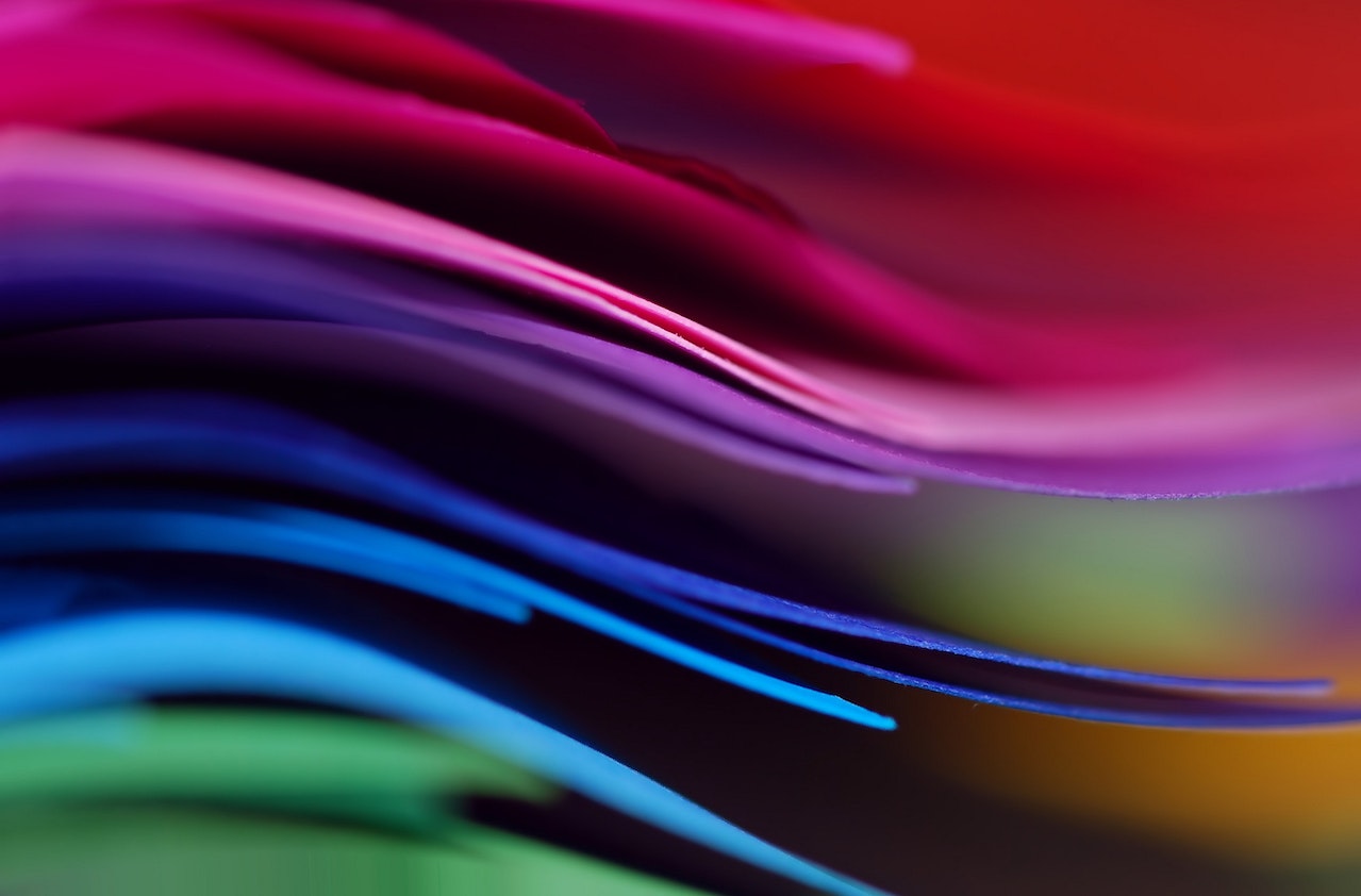 Red Blue and Green Wallpaper