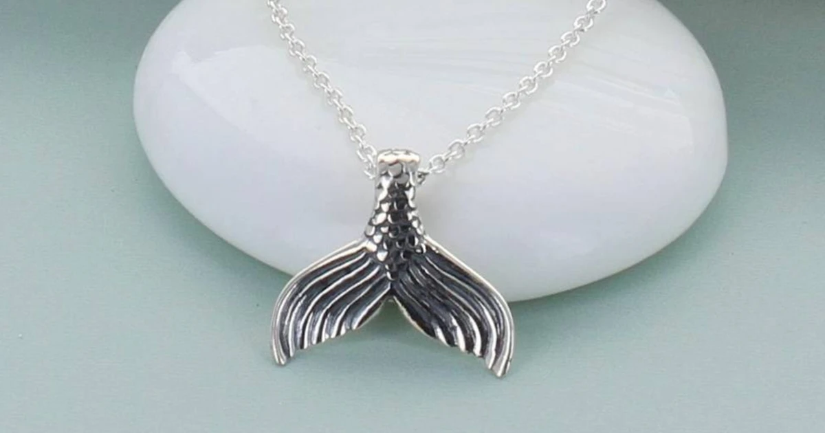 Capri Whale Tail Earrings in Sterling Silver - Landing Company