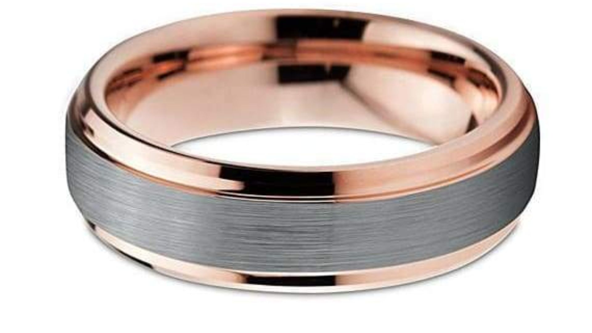 Kings of Diamonds Bevelled edge Wedding Bands