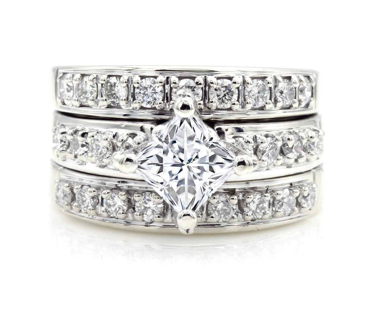 Dazzle With Diamond Stackable Rings