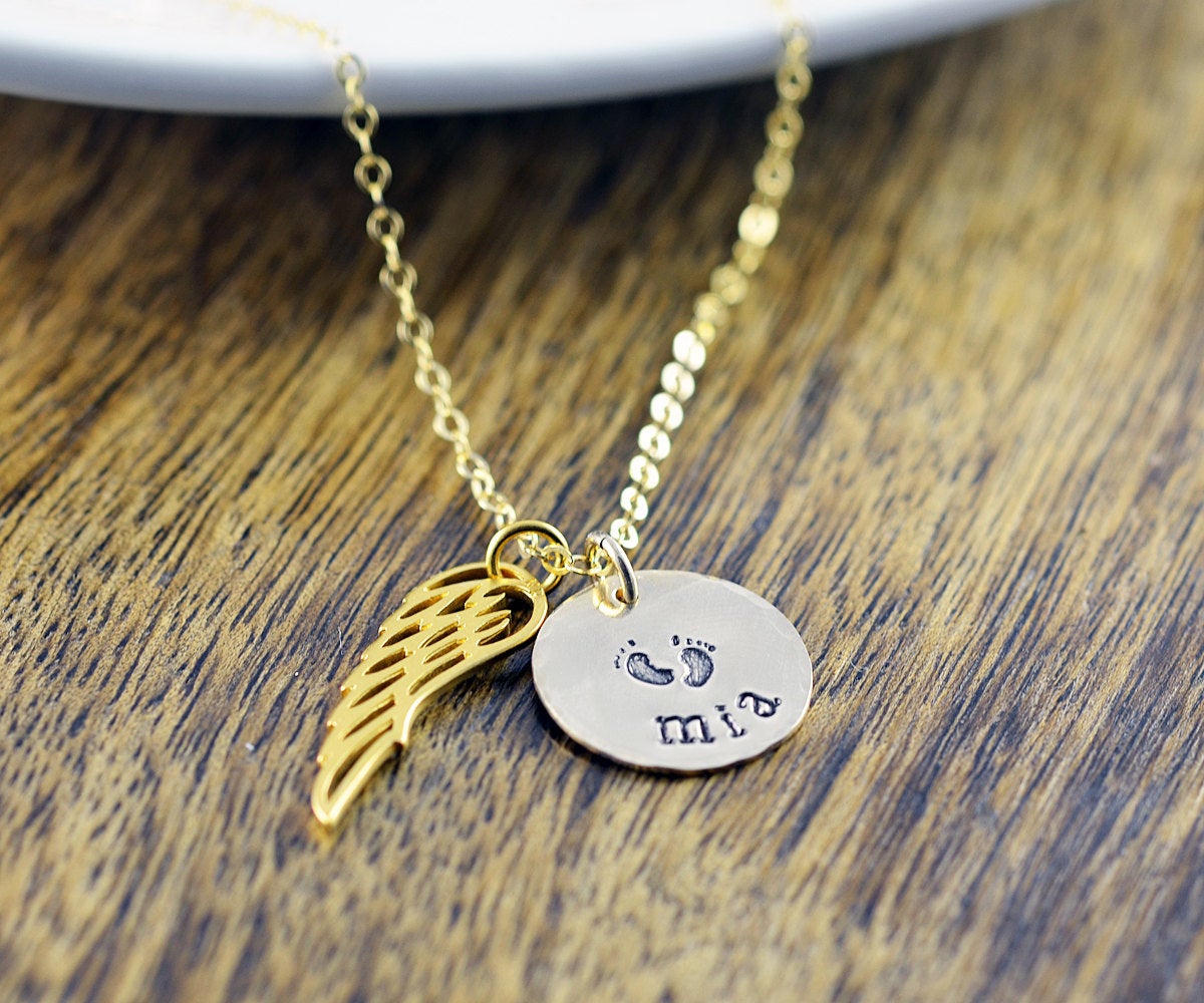 Angel Wing Necklaces For Remembrance - Keeping Loved Ones Close