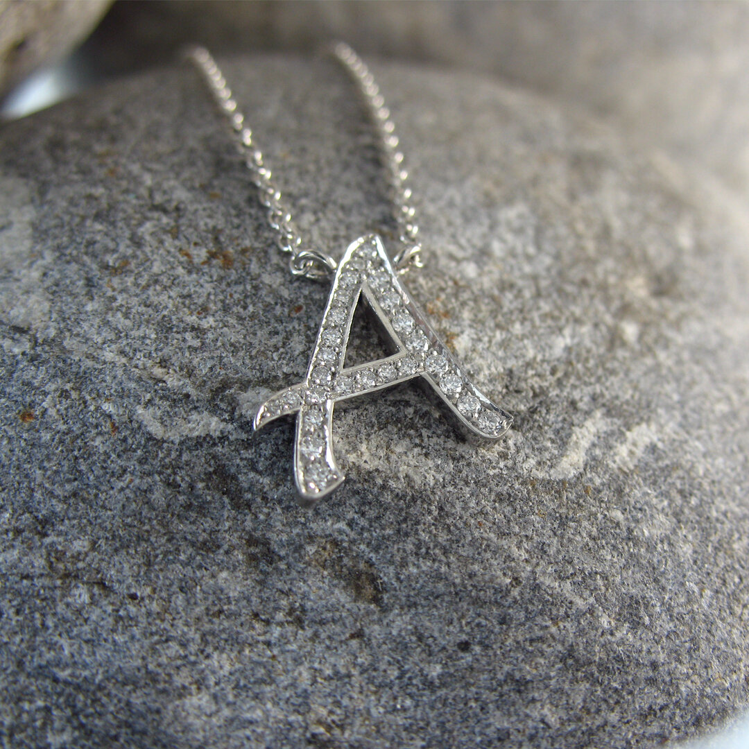 Dazzling Diamond Initial Pendants - The Ultimate Personalized Luxury