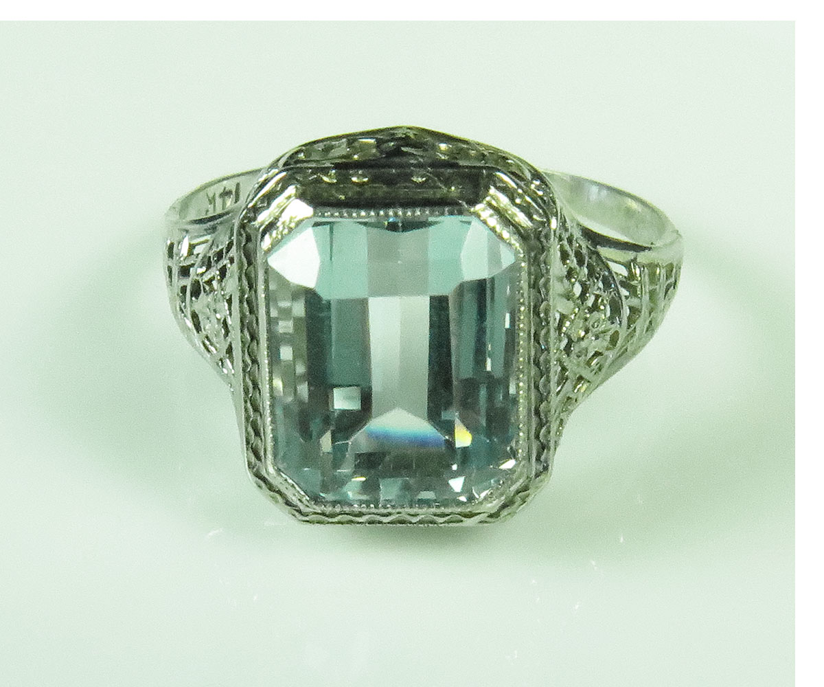 Ocean's Treasures - Aquamarine Vintage Jewelry