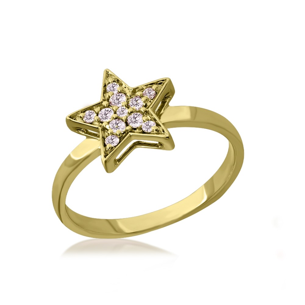 Star-shaped Rings - Embrace Celestial Elegance