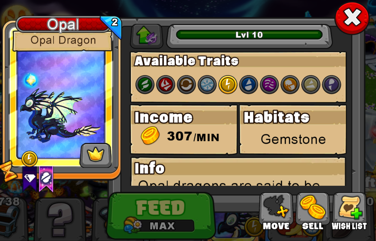 Gemstone dragons