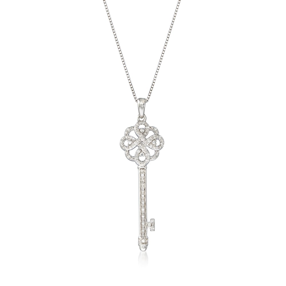 Key To Glamour - Discovering Diamond Key Pendants