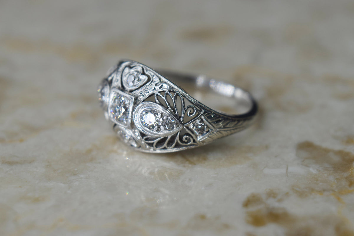 Top 15 Platinum Jewelry With Filigree