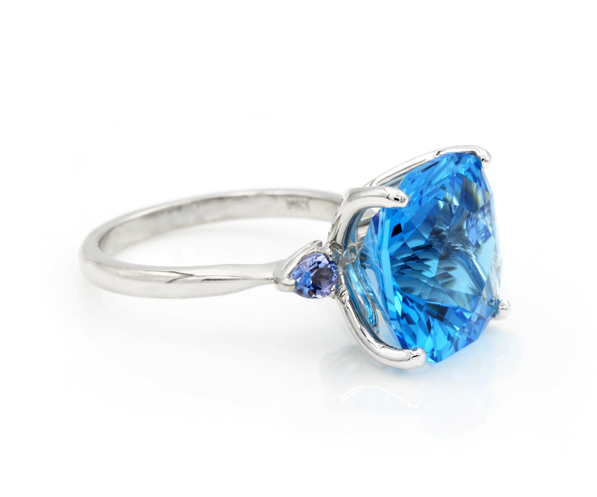 Tanzanite Vintage Jewelry - Radiant Blue Elegance